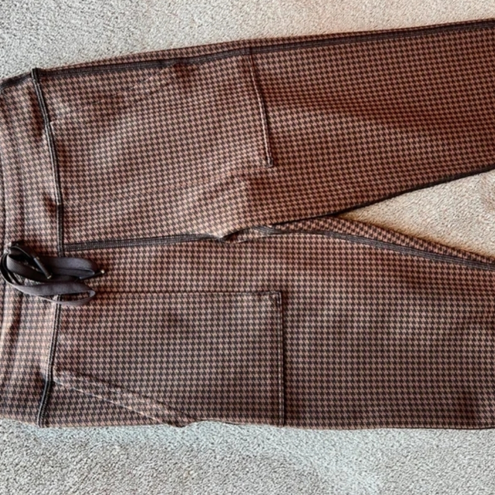 Aerie Brown and Black Leggings